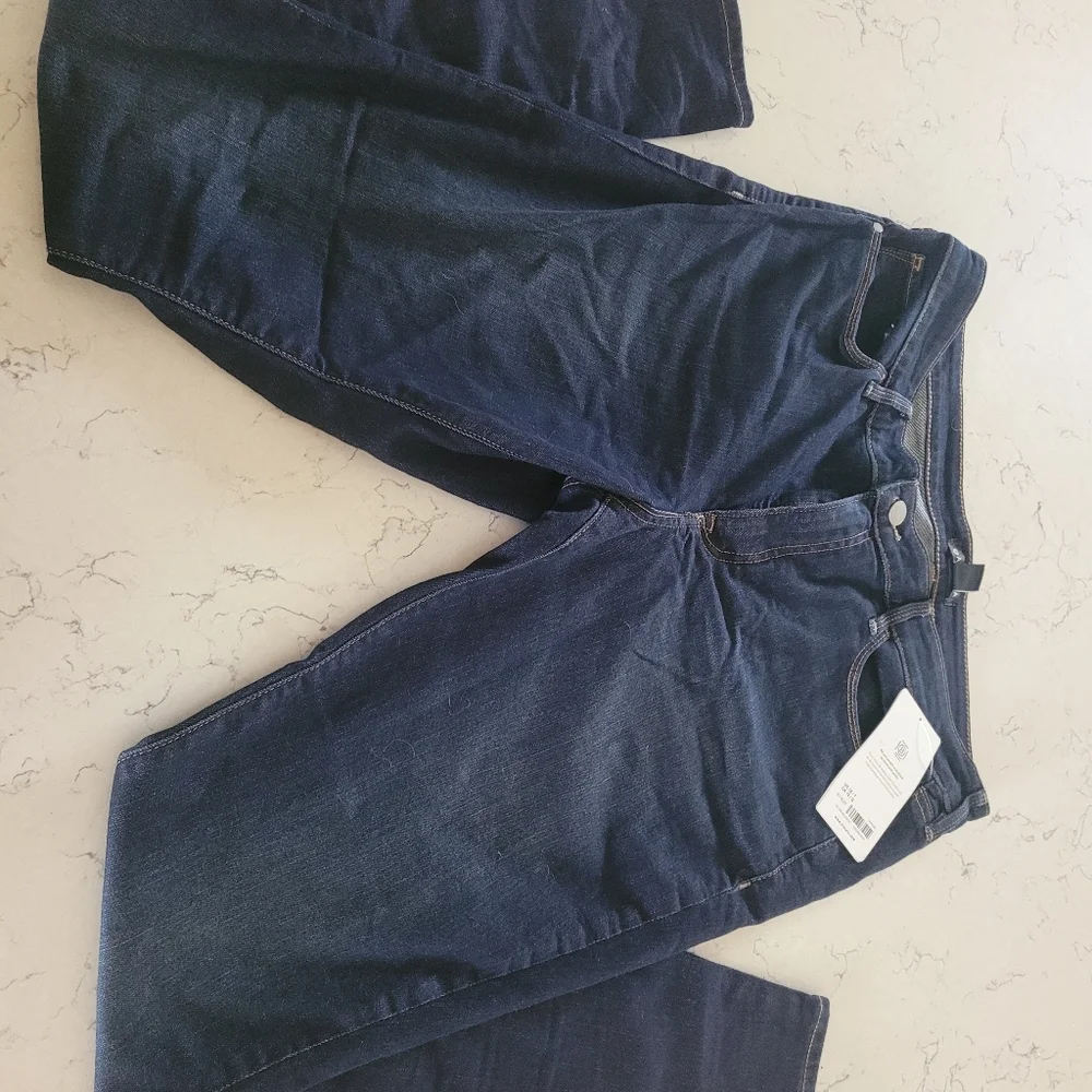 Athleta Ultra Skinny Sculptek Midnight Jeans Size 16 - Picture 5 of 7